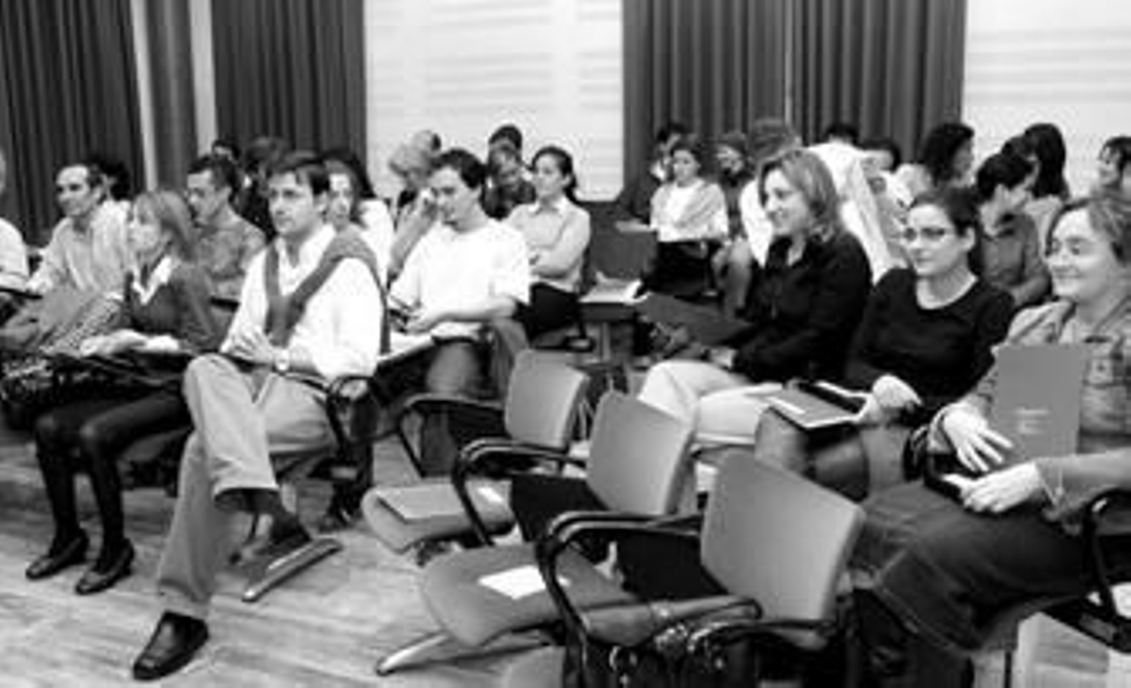 Imagen de una clase del máster de Docencia Universitaria.