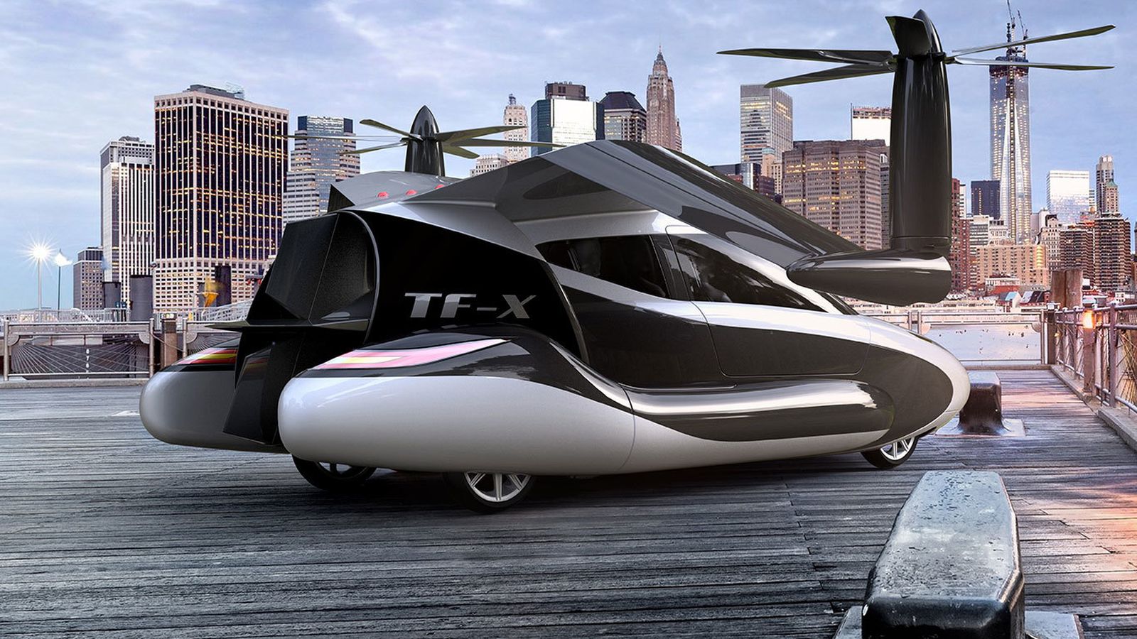 Así es el Terrafugia TF-X.