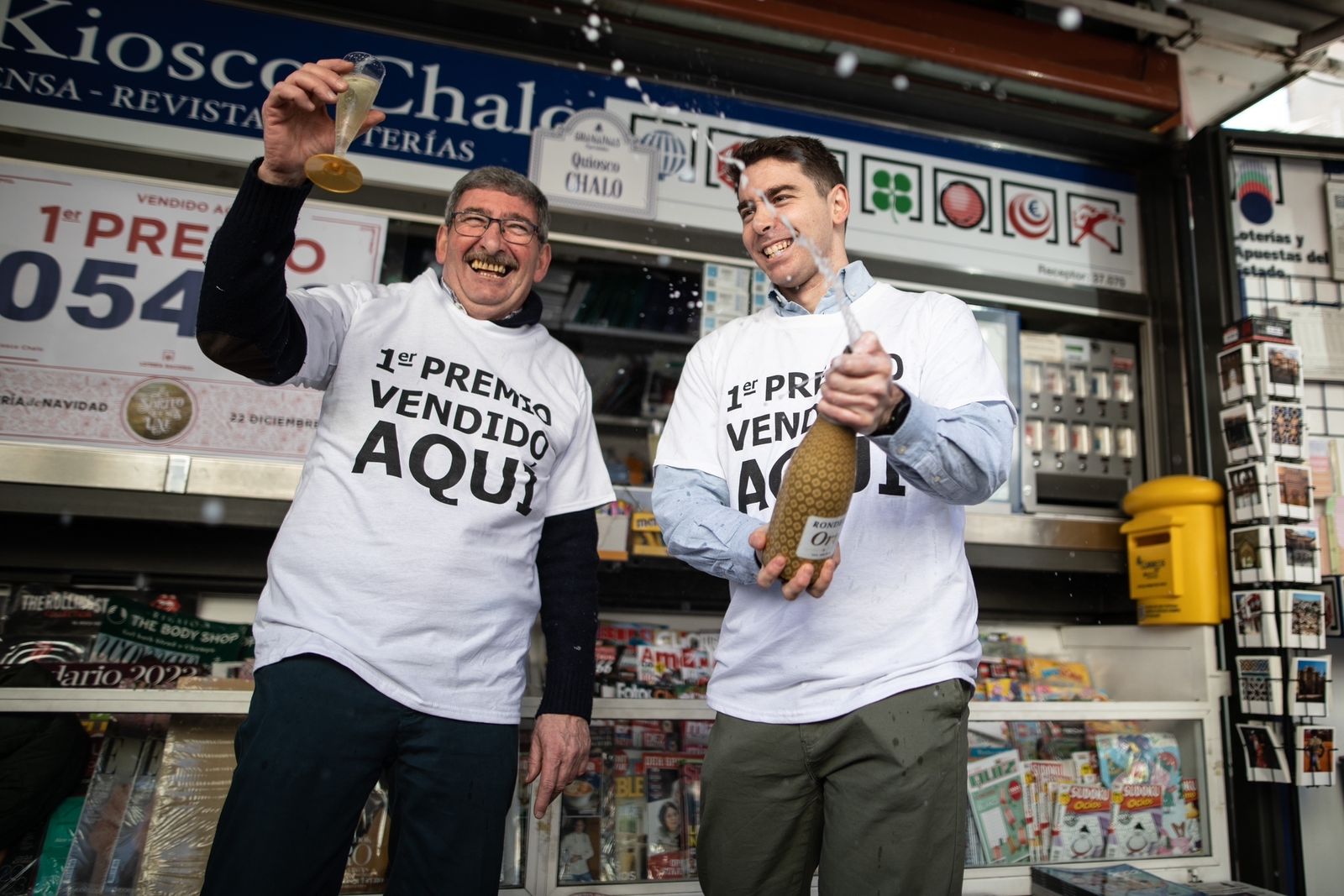 Así ha sido la celebración de los premios de la Lotería de Navidad en la provincia de Granada