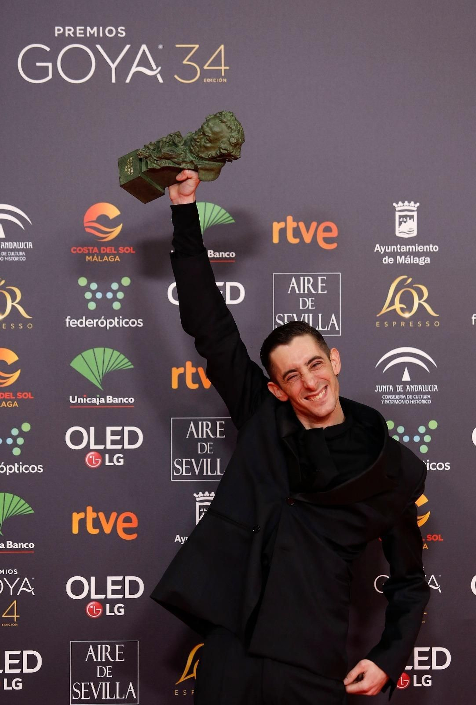 Los premiados en la gala de los Goya 2020 en Málaga. Los premiados en la gala de los Goya 2020 en Málaga.