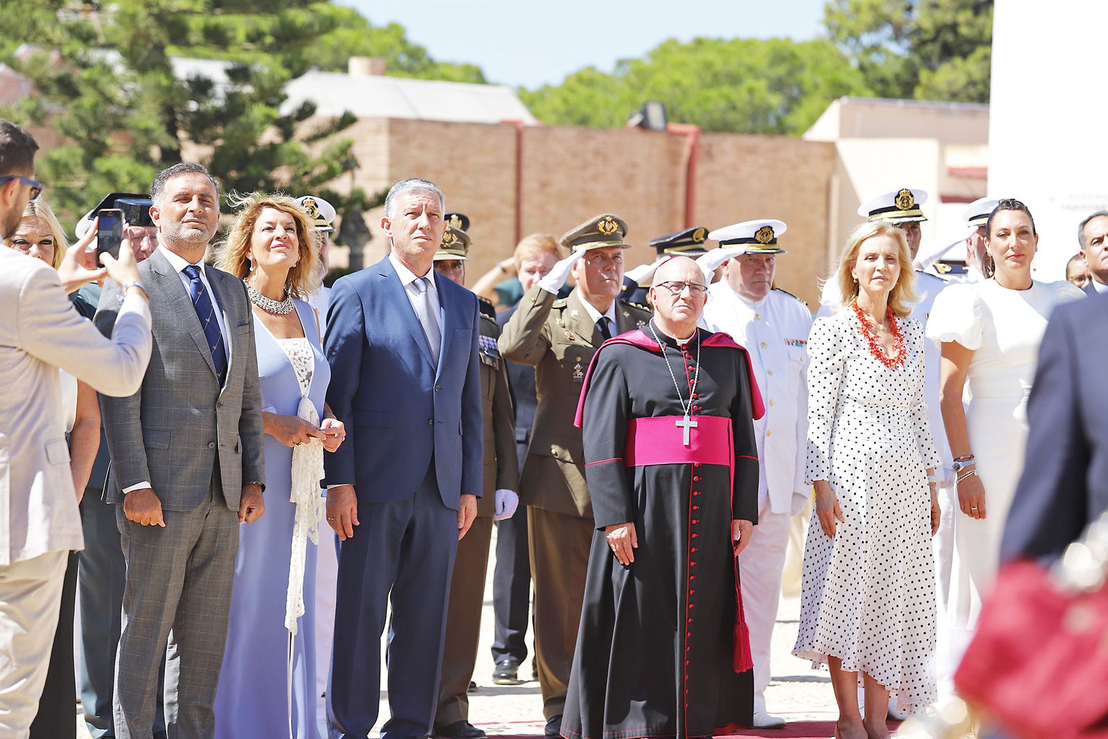Imágenes del acto Institucional del 3 de Agosto den La Rábida