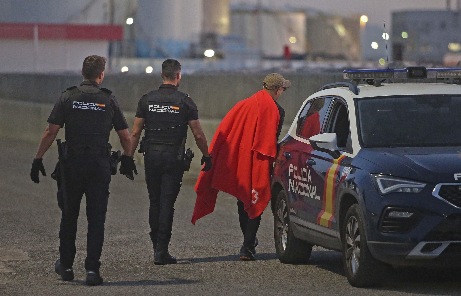 Fotos de los migrantes rescatados por Salvamento Marítimo en Algeciras