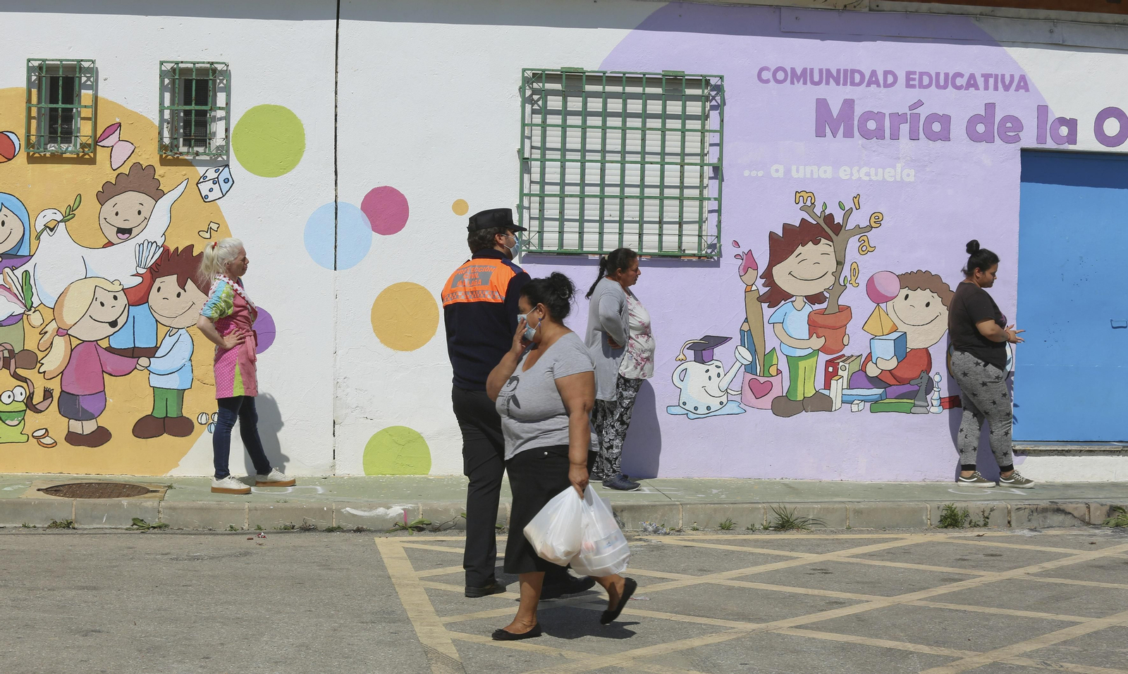 Coronavirus en Los Asperones de Málaga, en fotos