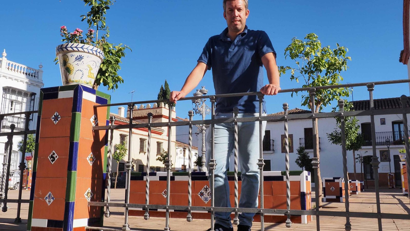 Enrique Garzón, alcalde de Higuera de la Sierra