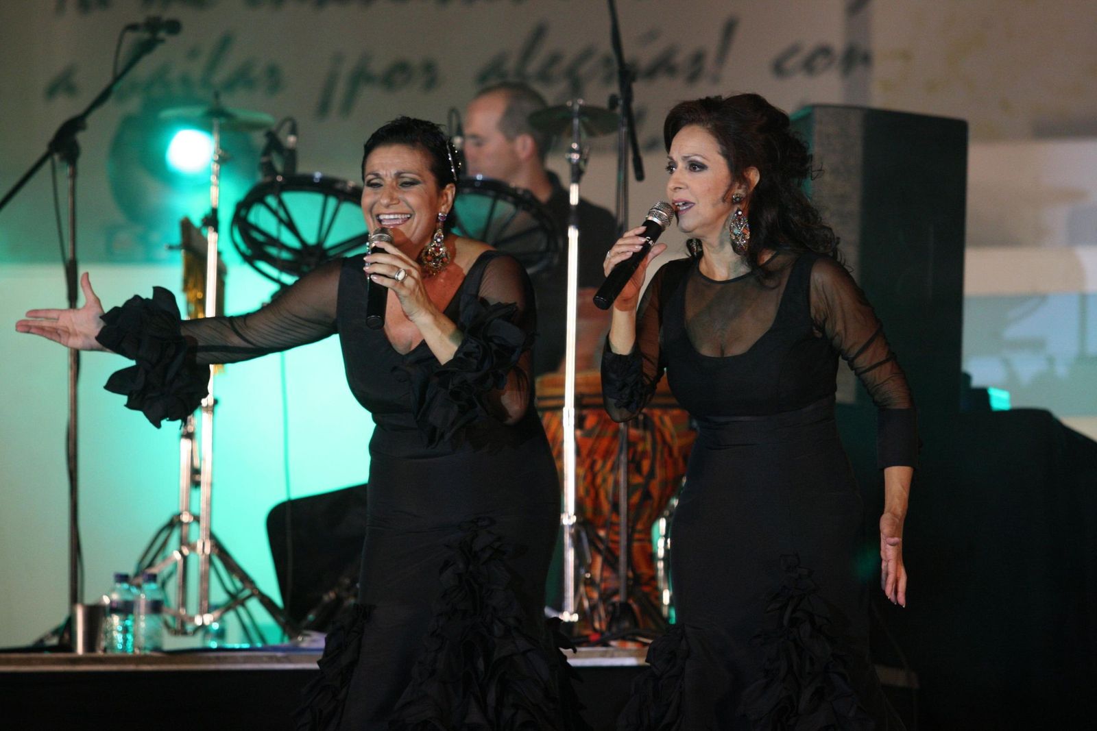 Las Carlotas en un concierto en Algeciras