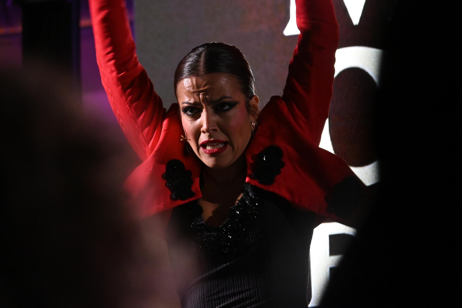 Imágenes del espectáculo de la bailaora María Canea en Huelva