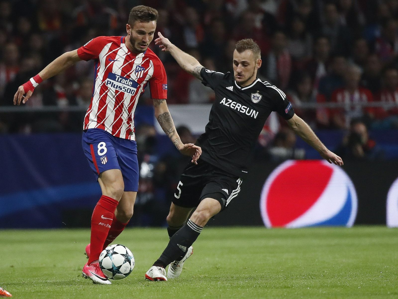 Las imágenes del Atlético-Qarabag