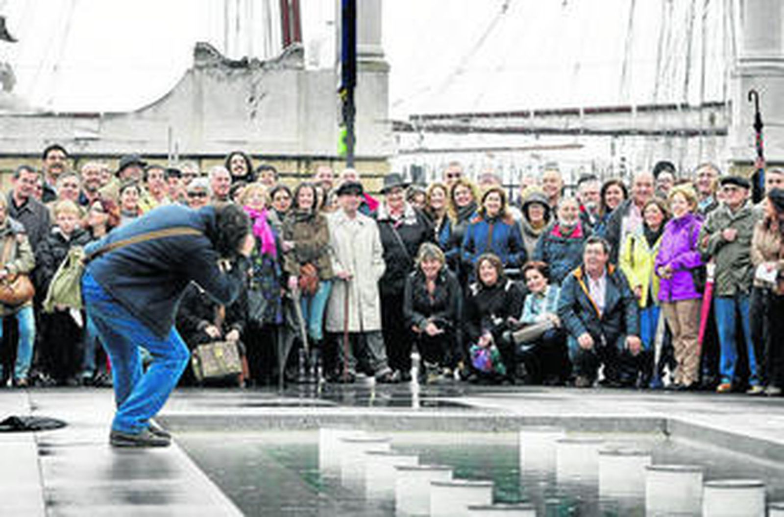 La ruta de 2012 estuvo marcada por la lluvia, que no impidió su celebración.
