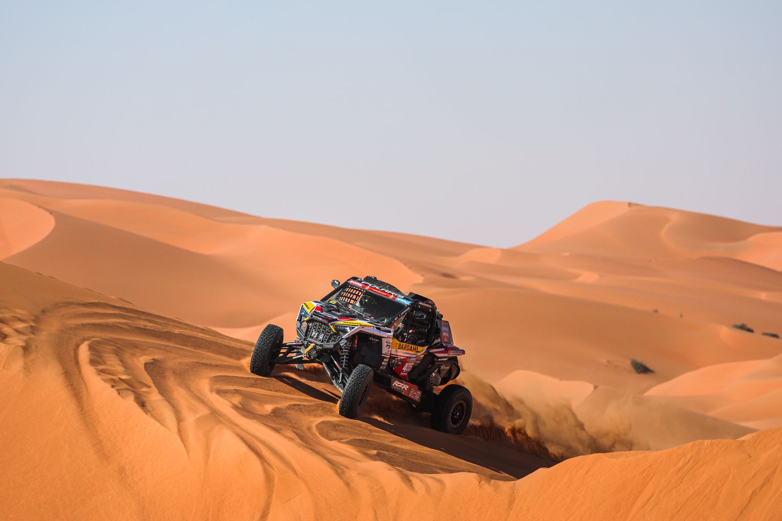 Las mejores fotos del Dakar por las dunas