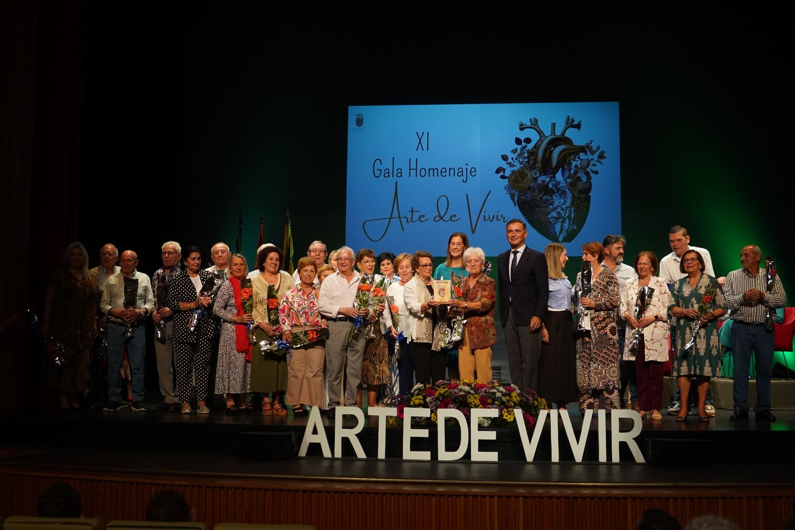 Galardonados en la gala Arte de Vivir.