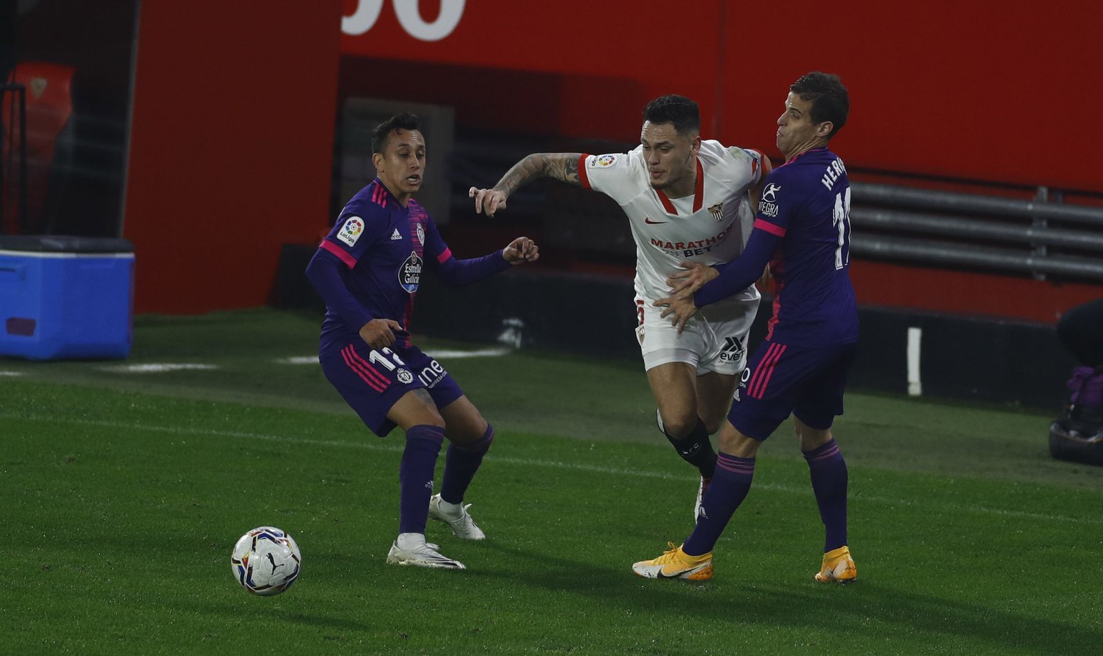 Las imágenes del Sevilla-Valladolid