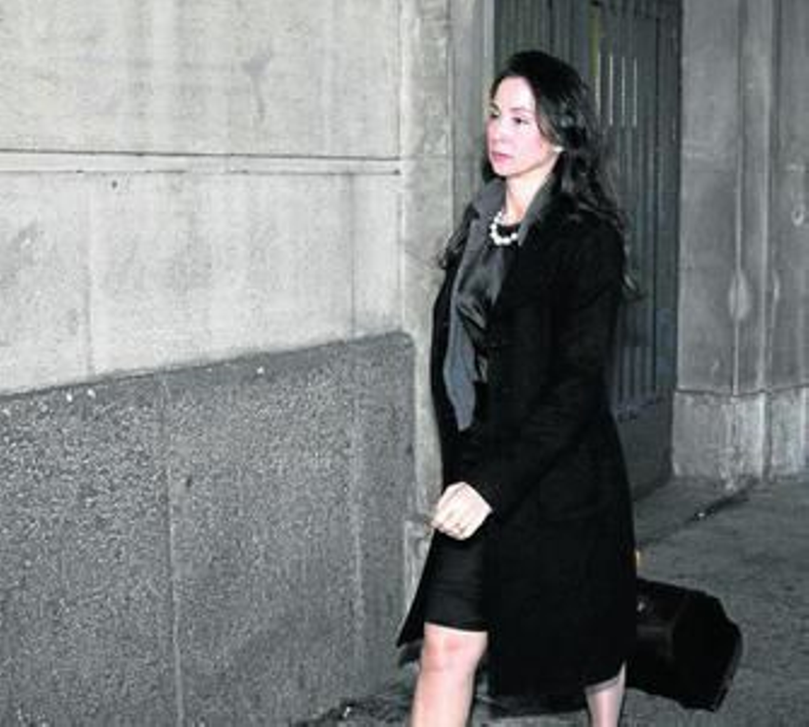 La juez del caso de los ERE, Mercedes Alaya, a su llegada a los juzgados.