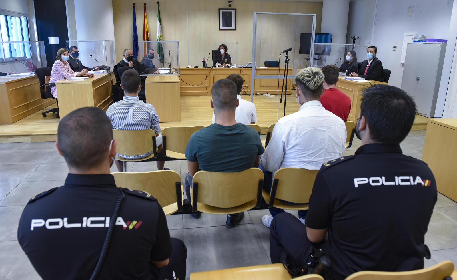 Los acusados de la 'caza al pijo'