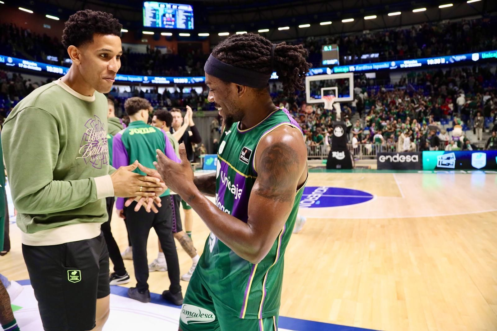 El Unicaja-San Pablo Burgos, en fotos