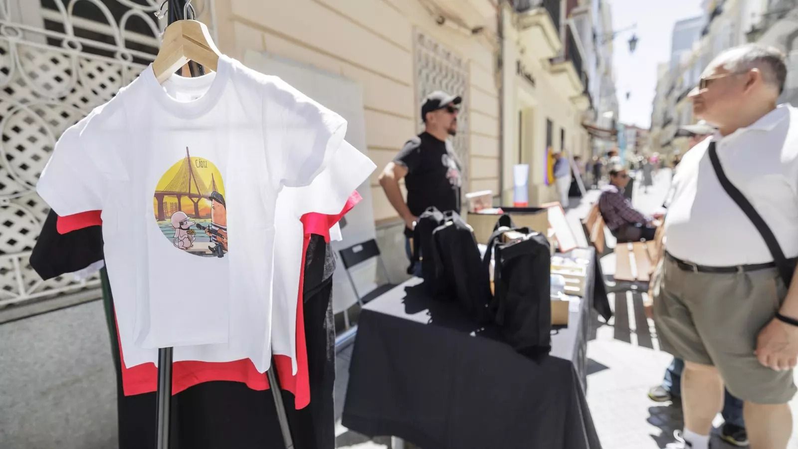 Una edición anterior de 'A la calle', en la calle Ancha.