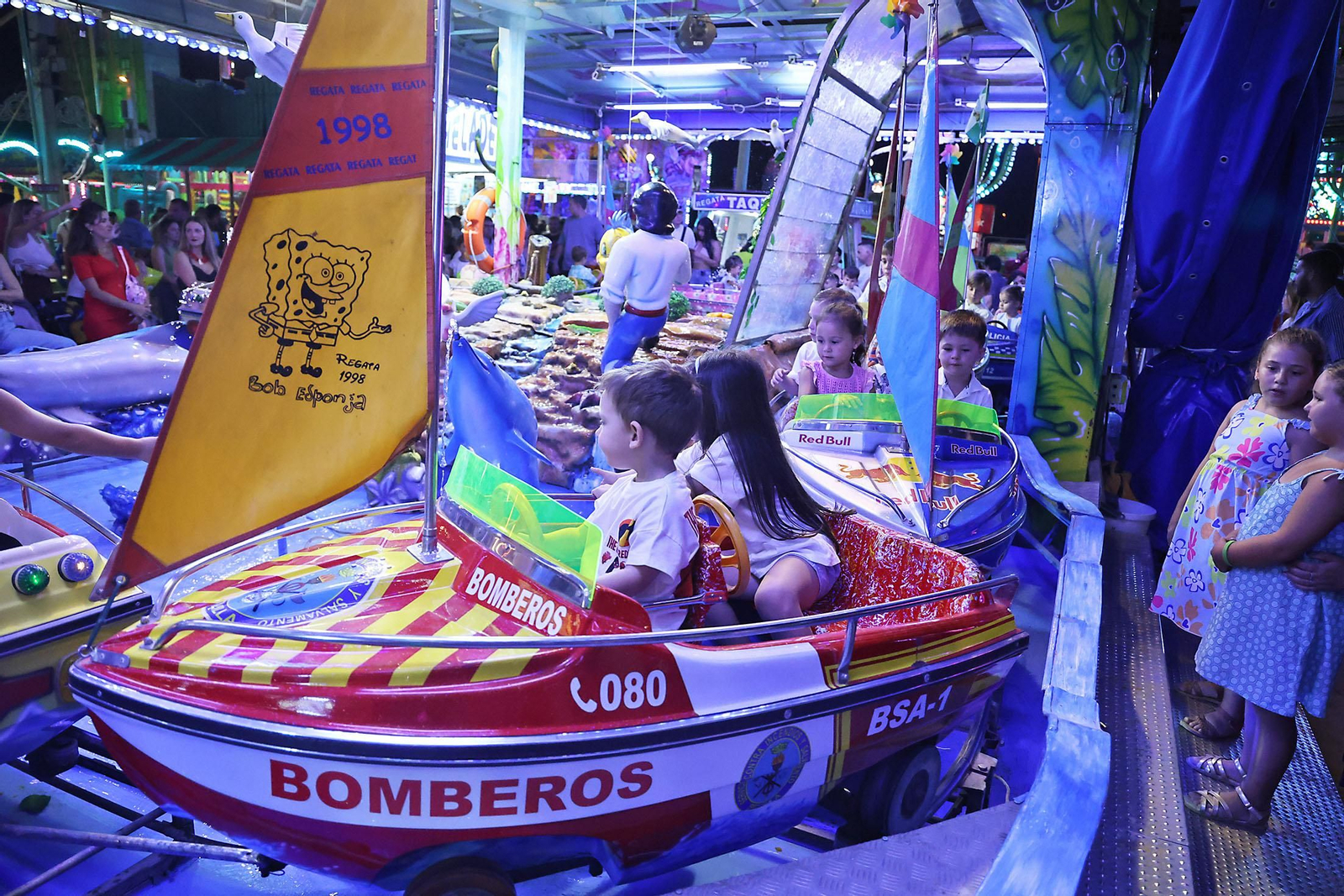 Colombinas 2025: Imágenes del ambiente en las Fiestas Colombinas con el Día del Niño