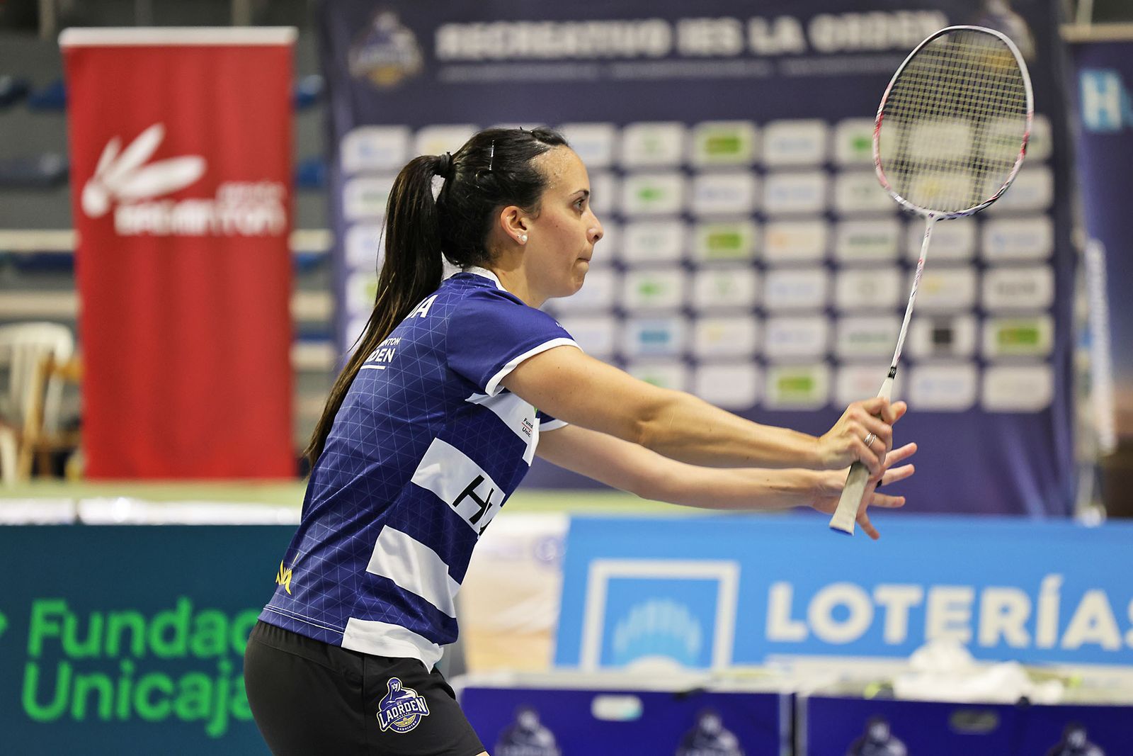 Imágenes de la final de liga de bádminton entre el IES La Orden y La RInconada