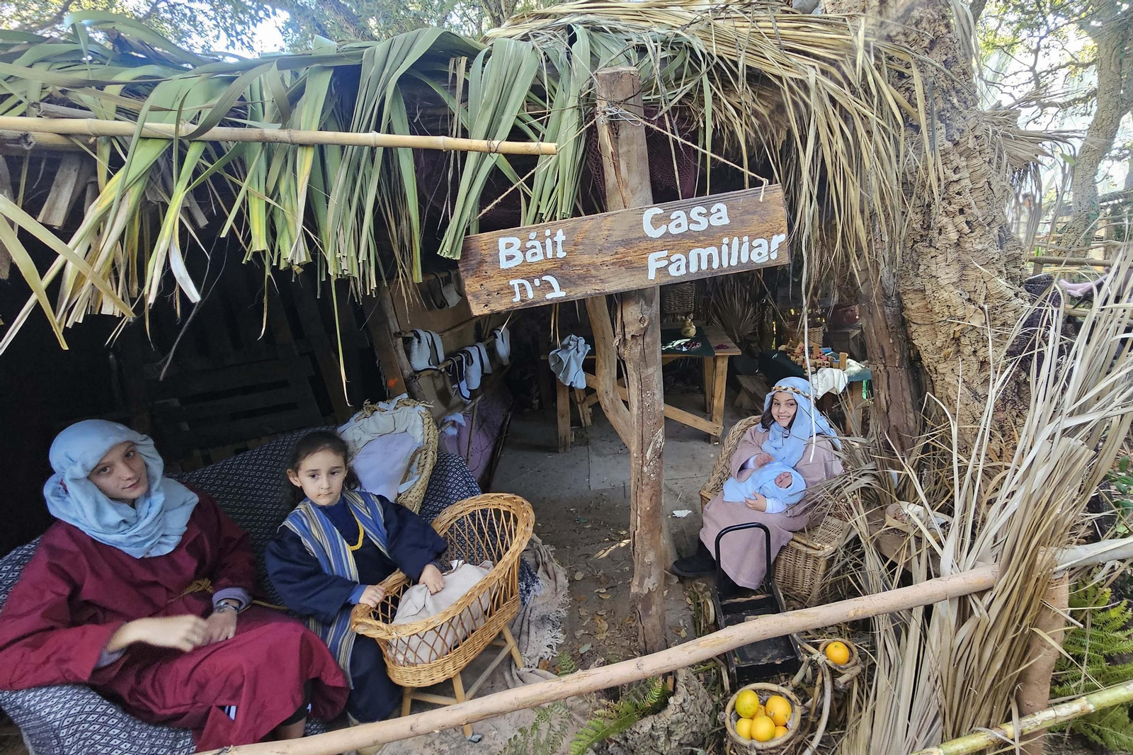 Las fotos de la inauguración del Belén Viviente de Pelayo en Algeciras