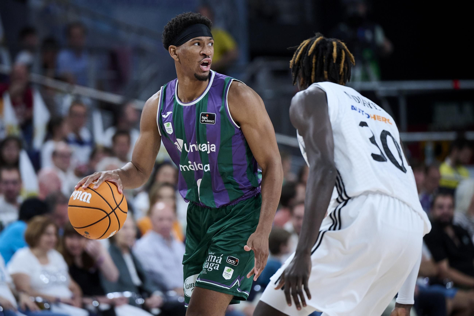 El Real Madrid-Unicaja, en fotos