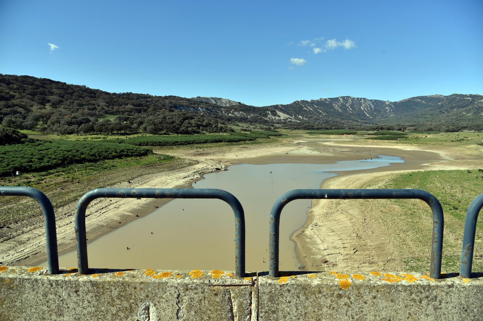 El embalse de Charco Redondo.