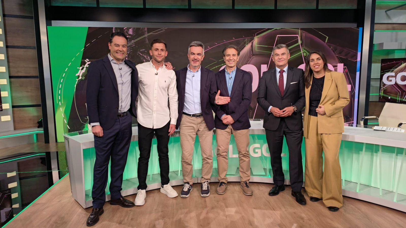 Iván Turrillo, en el plató de Gol a Gol.