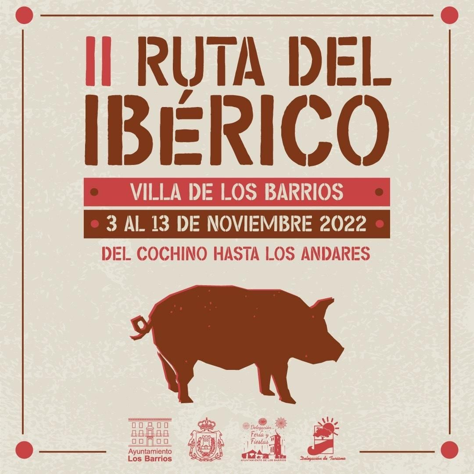 Cartel Ruta del Ibérico 2022