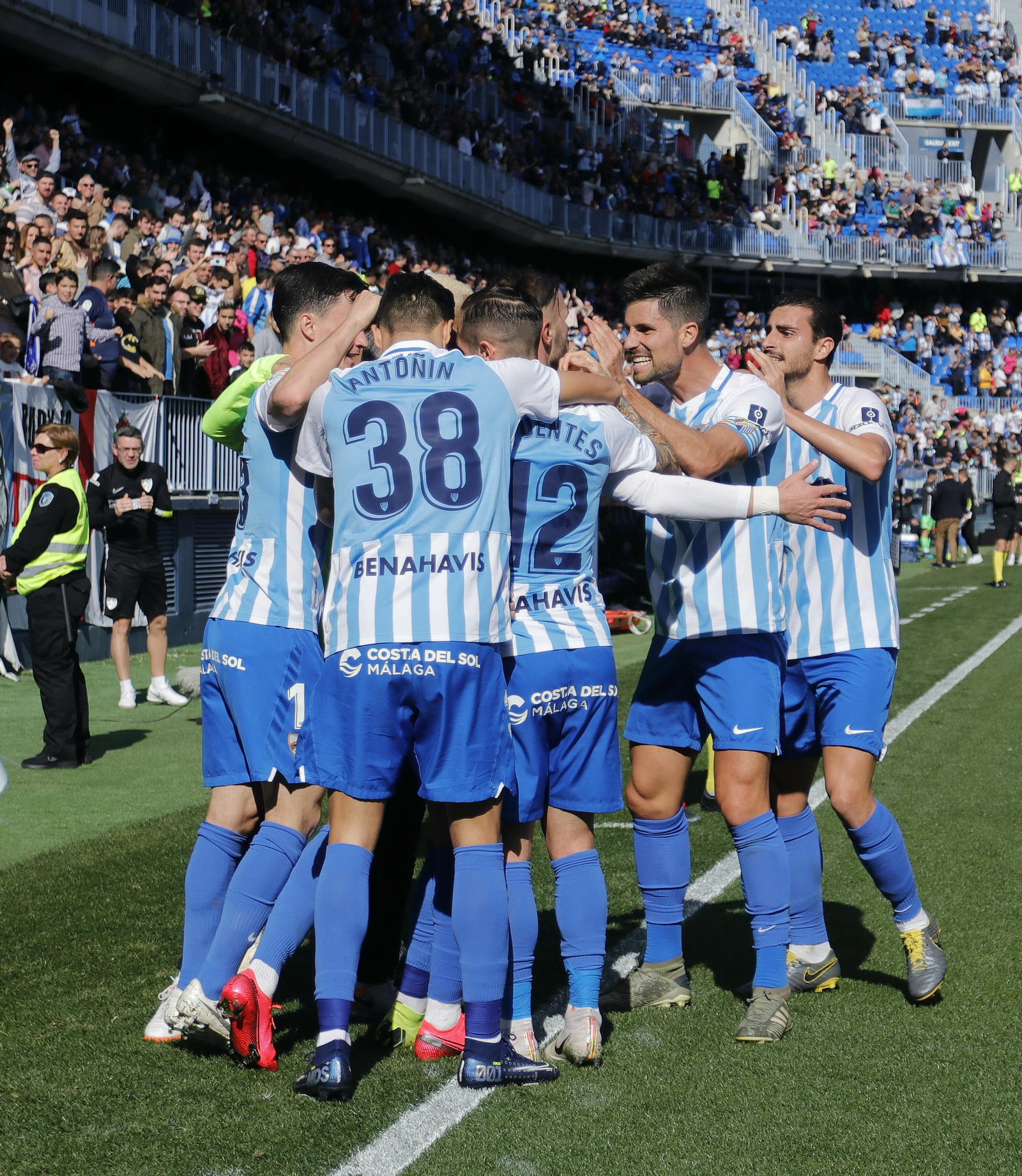 Las imágenes del Málaga CF - Mirandés Las imágenes del Málaga CF - Mirandés