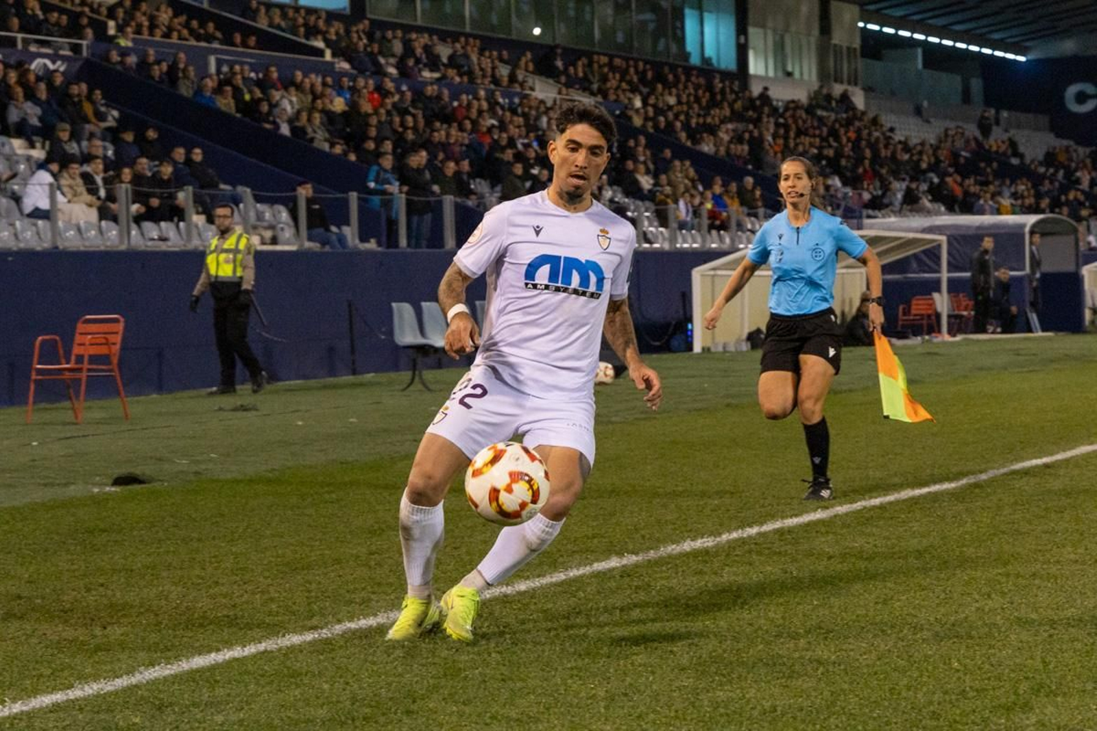 La euforia de la victoria in extremis del Real Jaén ante el Marbellí, en imágenes