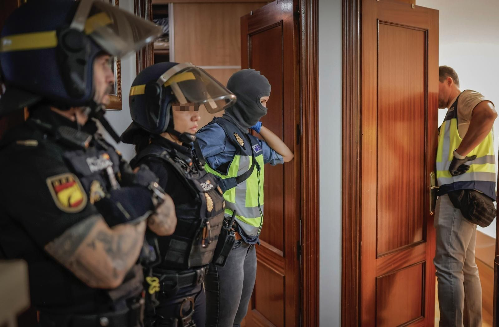 Las fotos de la operación Leda