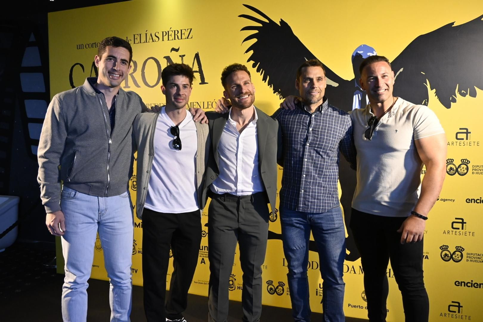 Estreno del cortometraje 'Carroña' del cineasta onubense Elías Pérez , en imágenes