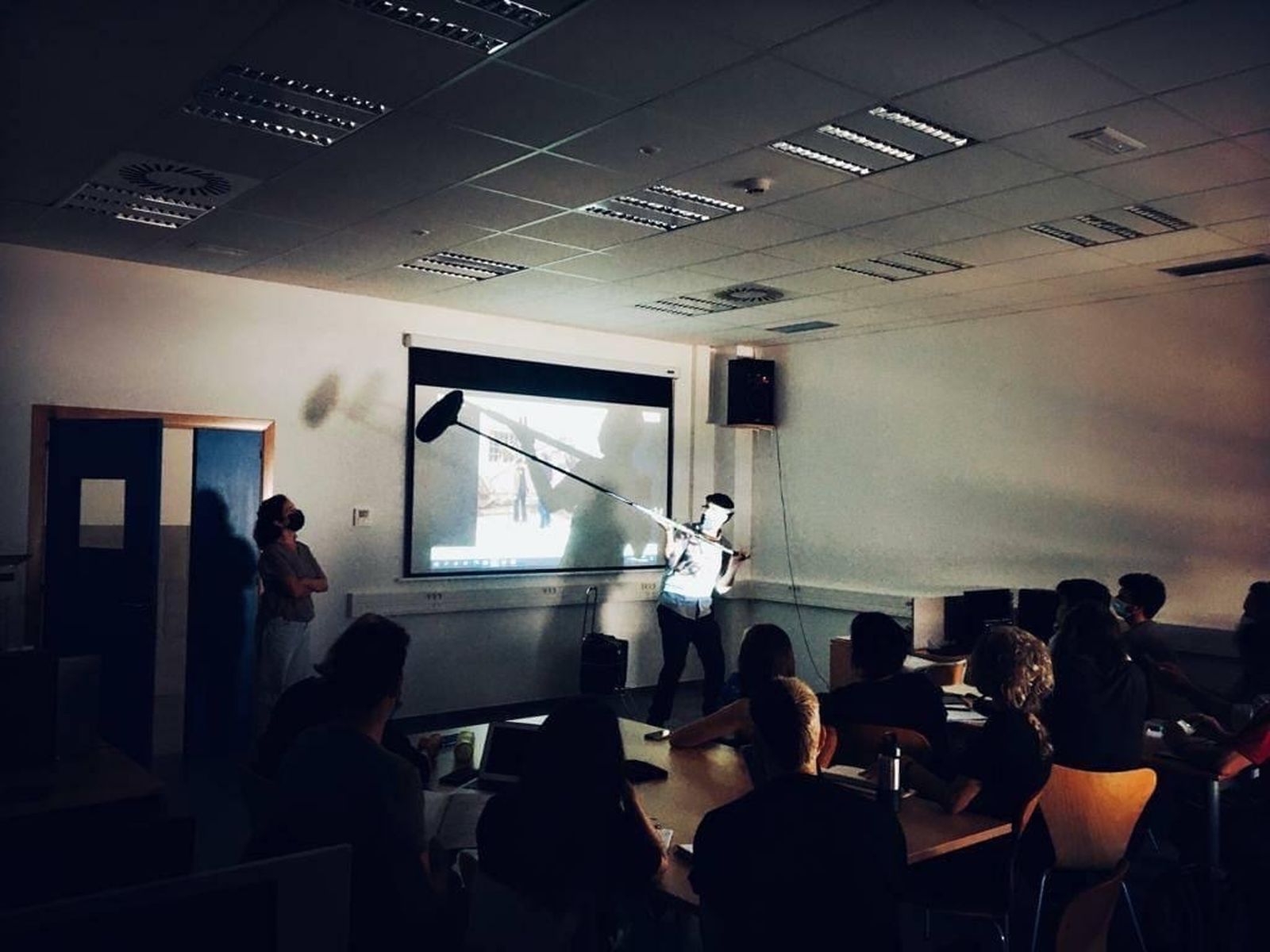 Imagen de una de las clases del curso.