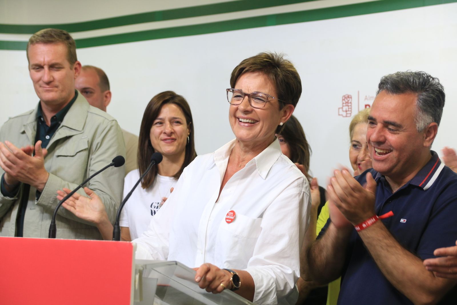 Imágenes de la noche de Elecciones Municipales 2023, en Almería