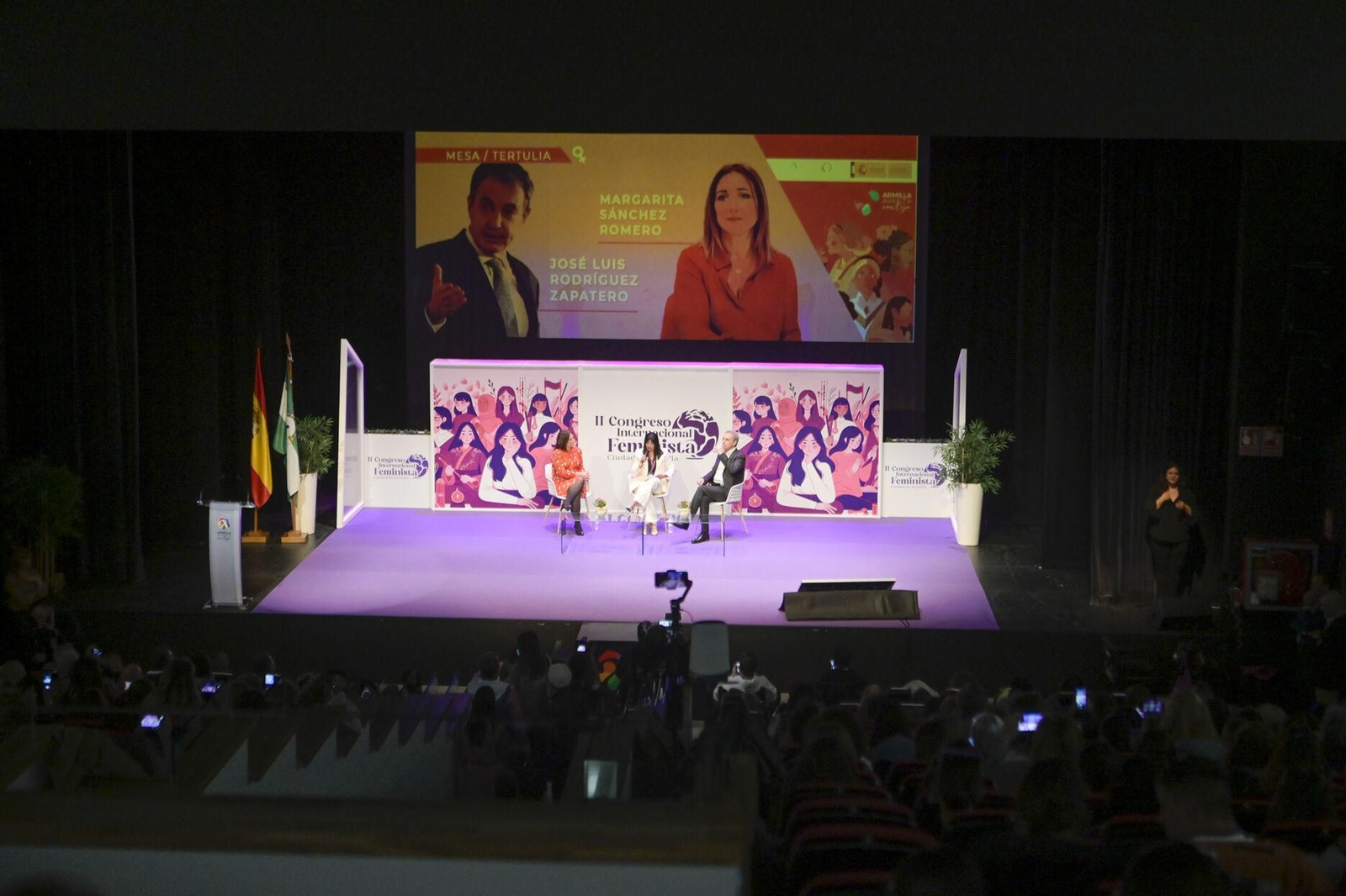 Las mejores imágenes del II Congreso Internacional Feminista Ciudad de Armilla