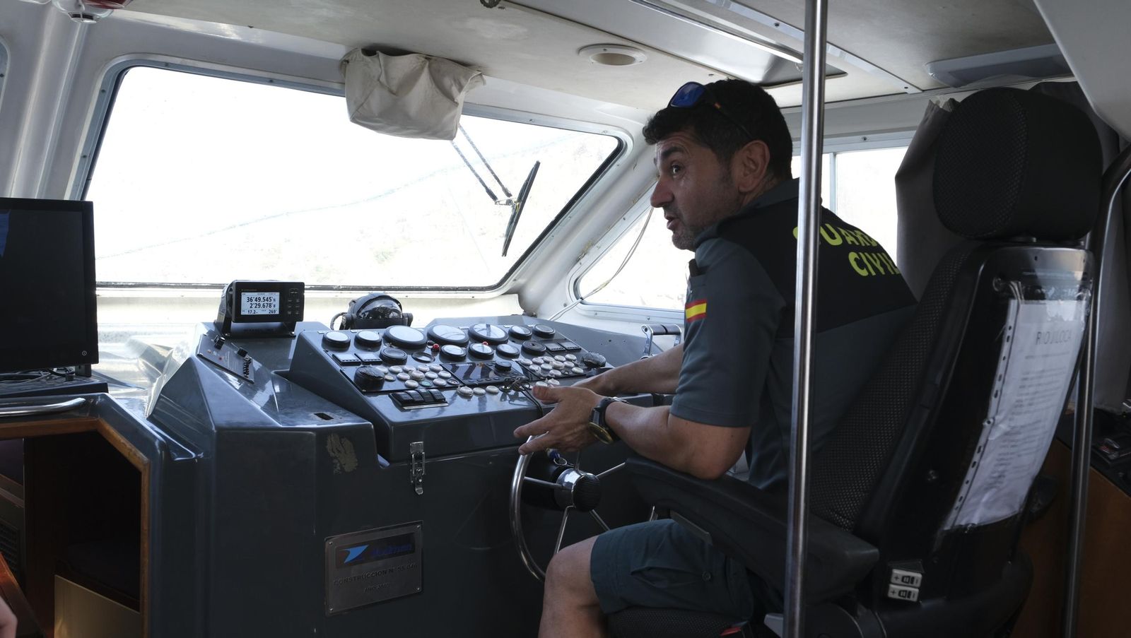 Patrullaje con el Servicio Marítimo de la Guardia Civil, en imágenes