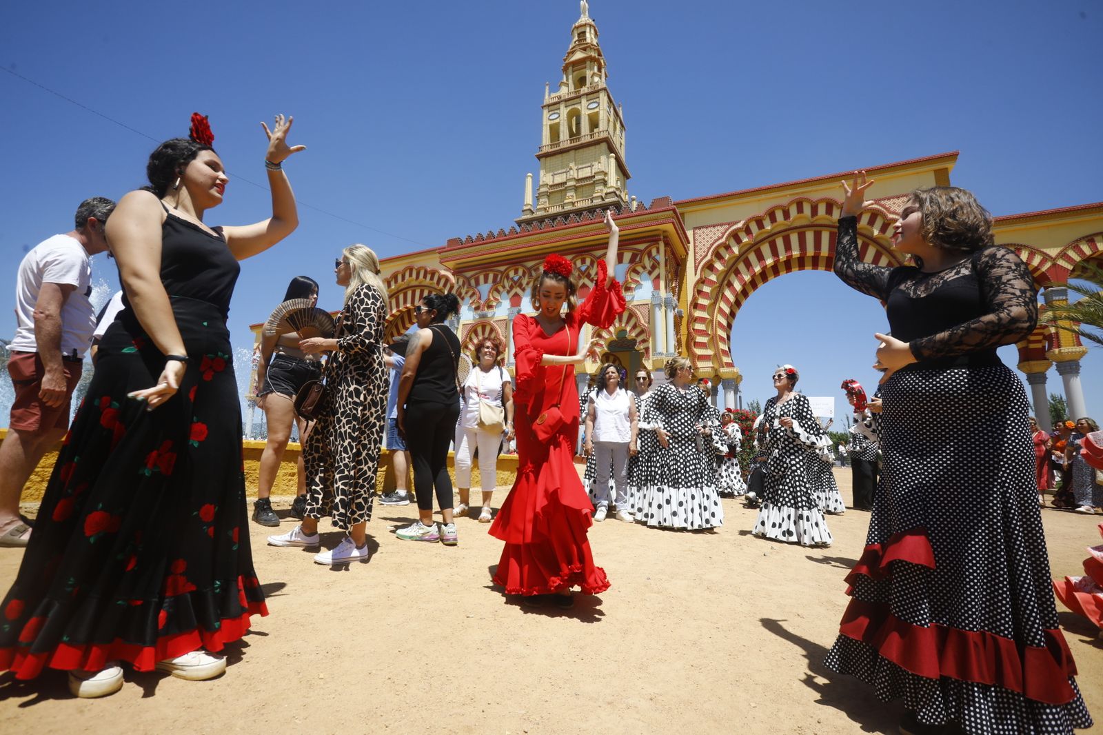 El gran día de los coros en la Feria de Córdoba, en imágenes