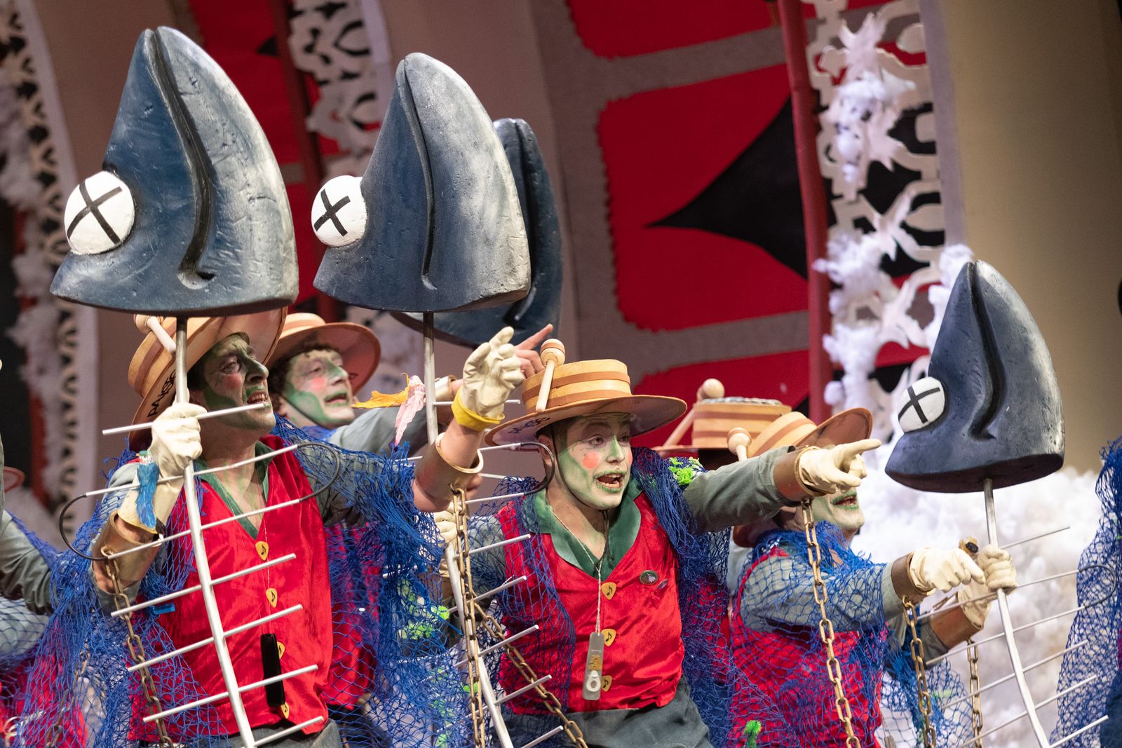 Chirigota 'Los fantasmibiris mamarrachibiris del templo de lass coplibiris'