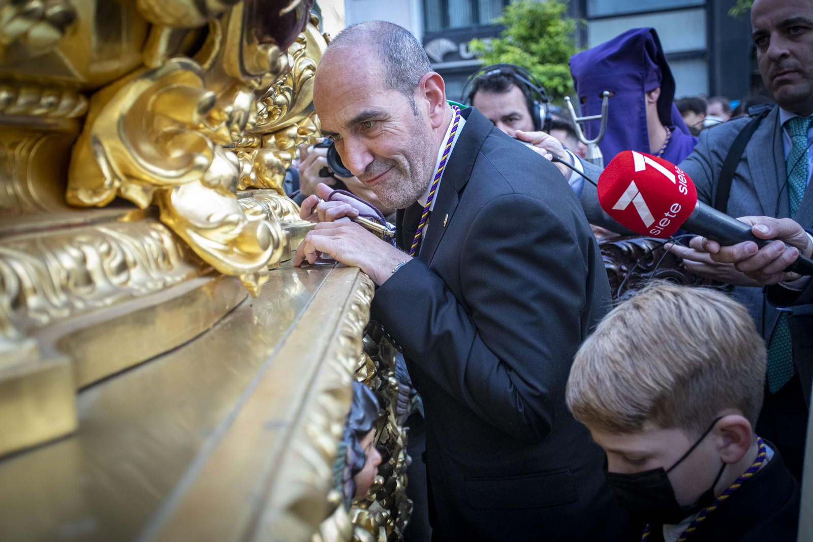 Las imágenes de la cofradía de Humildad y Paciencia en la Semana Santa de Cádiz 2022