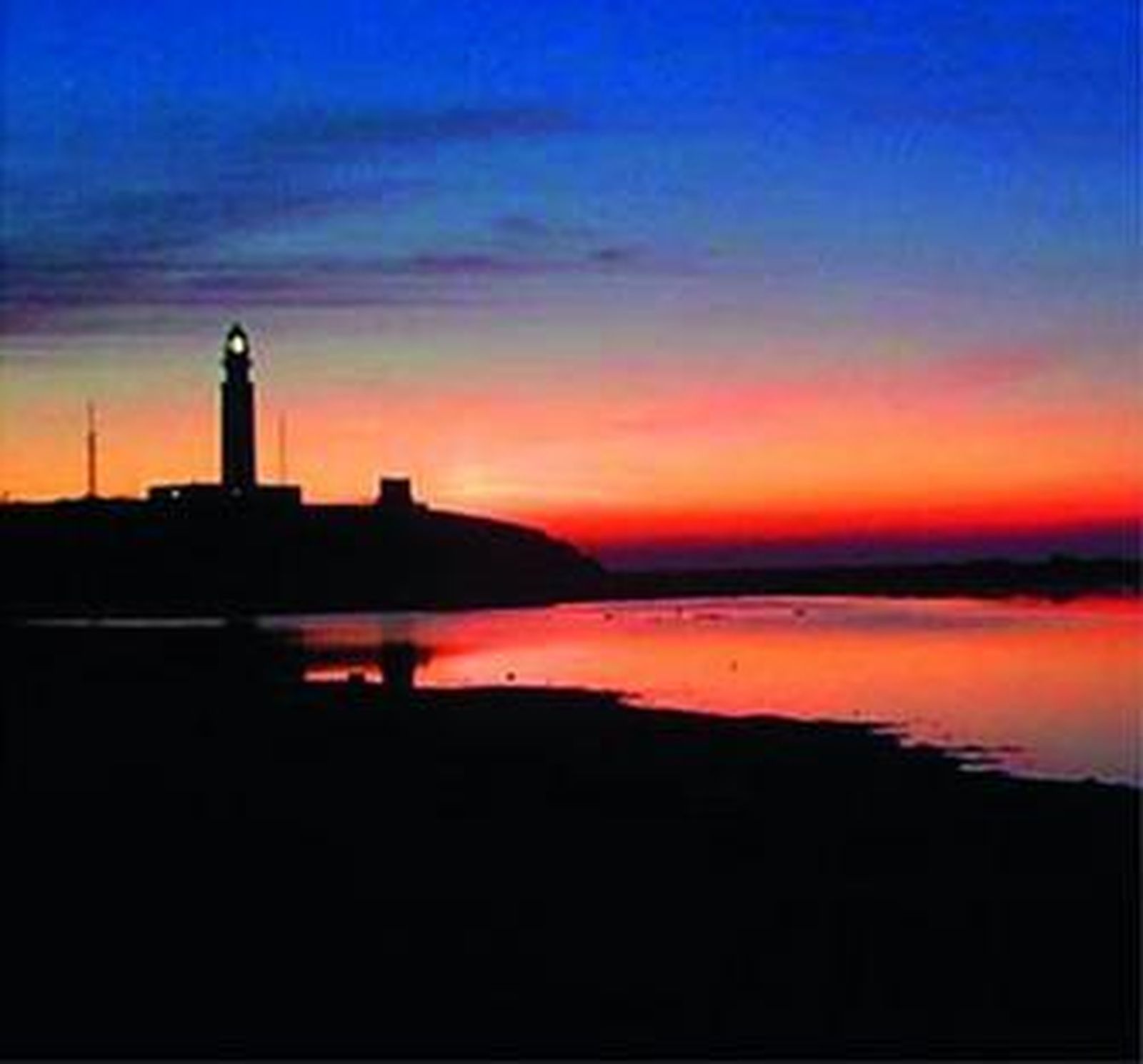 Atardecer en el Cabo de Trafalgar.
