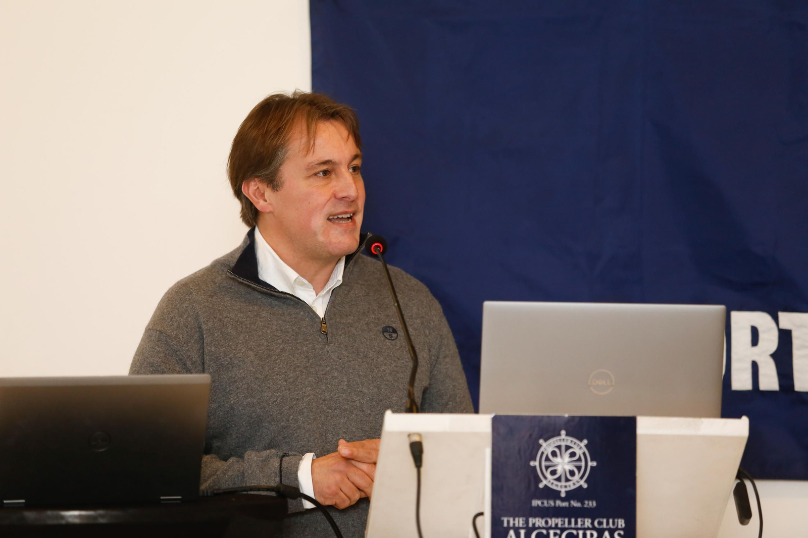 Las fotos del almuerzo coloquio del Propeller Club de Algeciras con Óscar Pernía