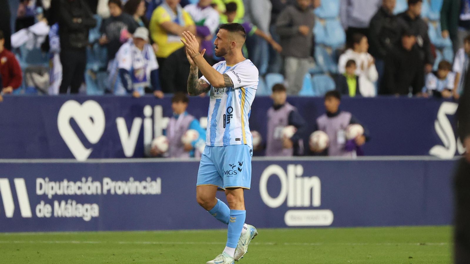 Las mejores fotos del Málaga CF-Racing de Santander