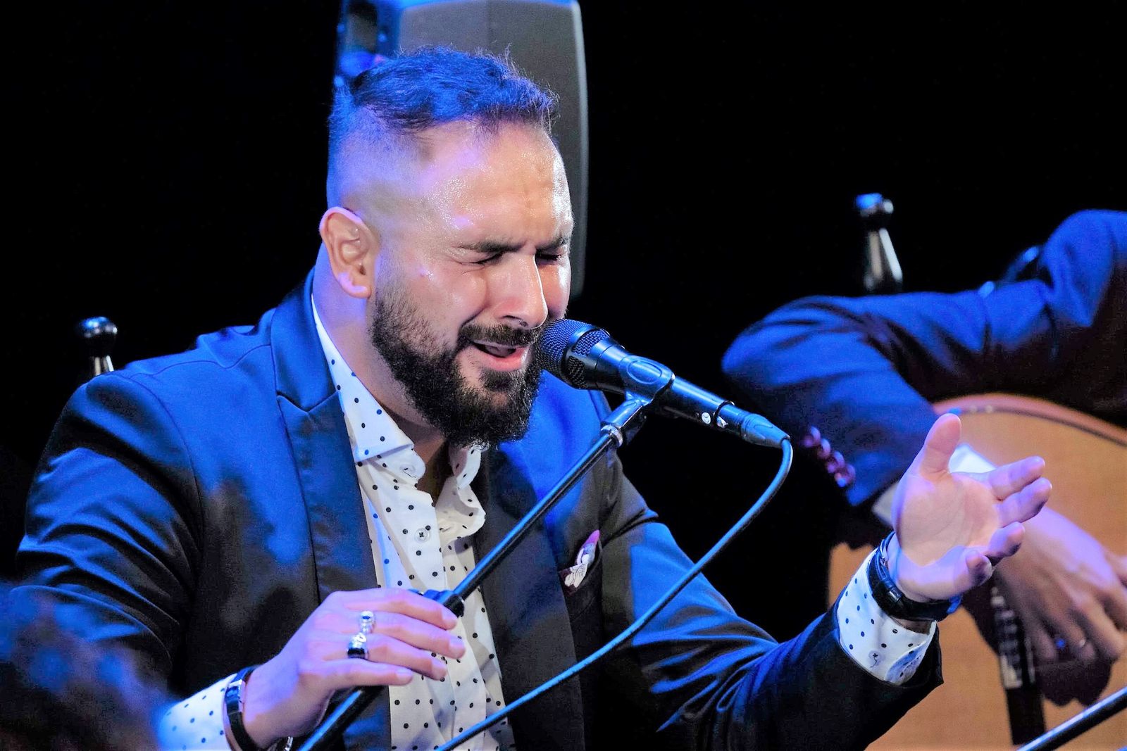 El cantaor Rafa del Calli.