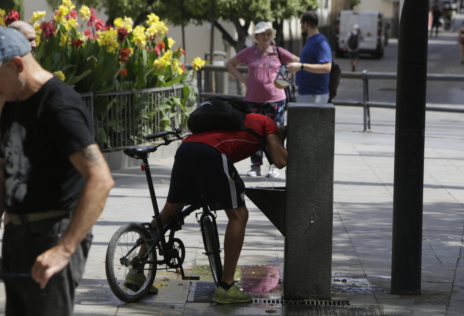 Ola de calor en Sevilla
