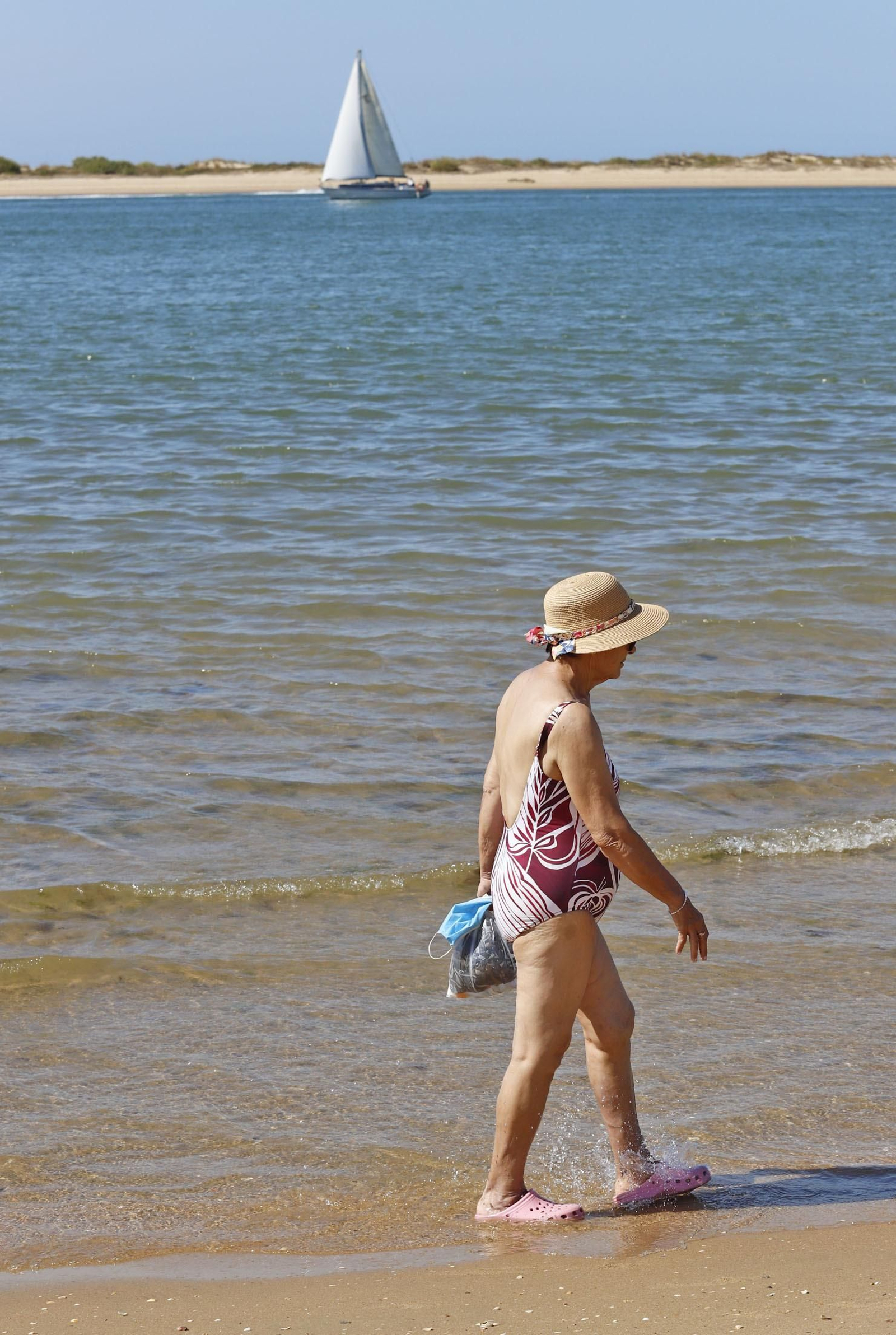 Imágenes de la jornada de playa en el Nuevo Portil