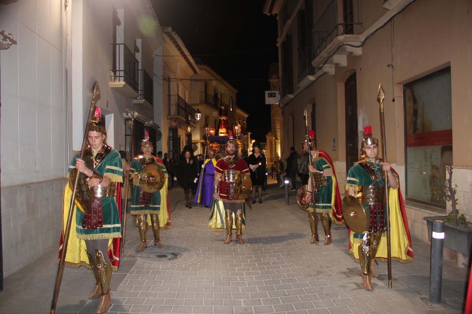 Las imágenes de las procesiones del Jueves Santo en Vélez Rubio