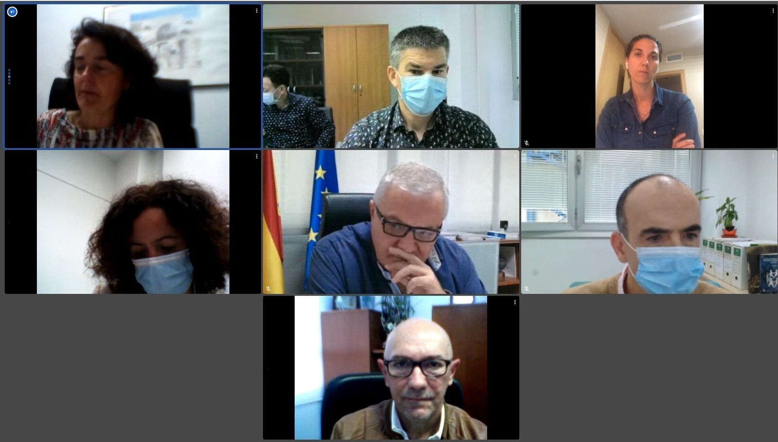 Imagen de archivo de una Comisión de Valoración Provincial de la Agencia IDEA en Almería