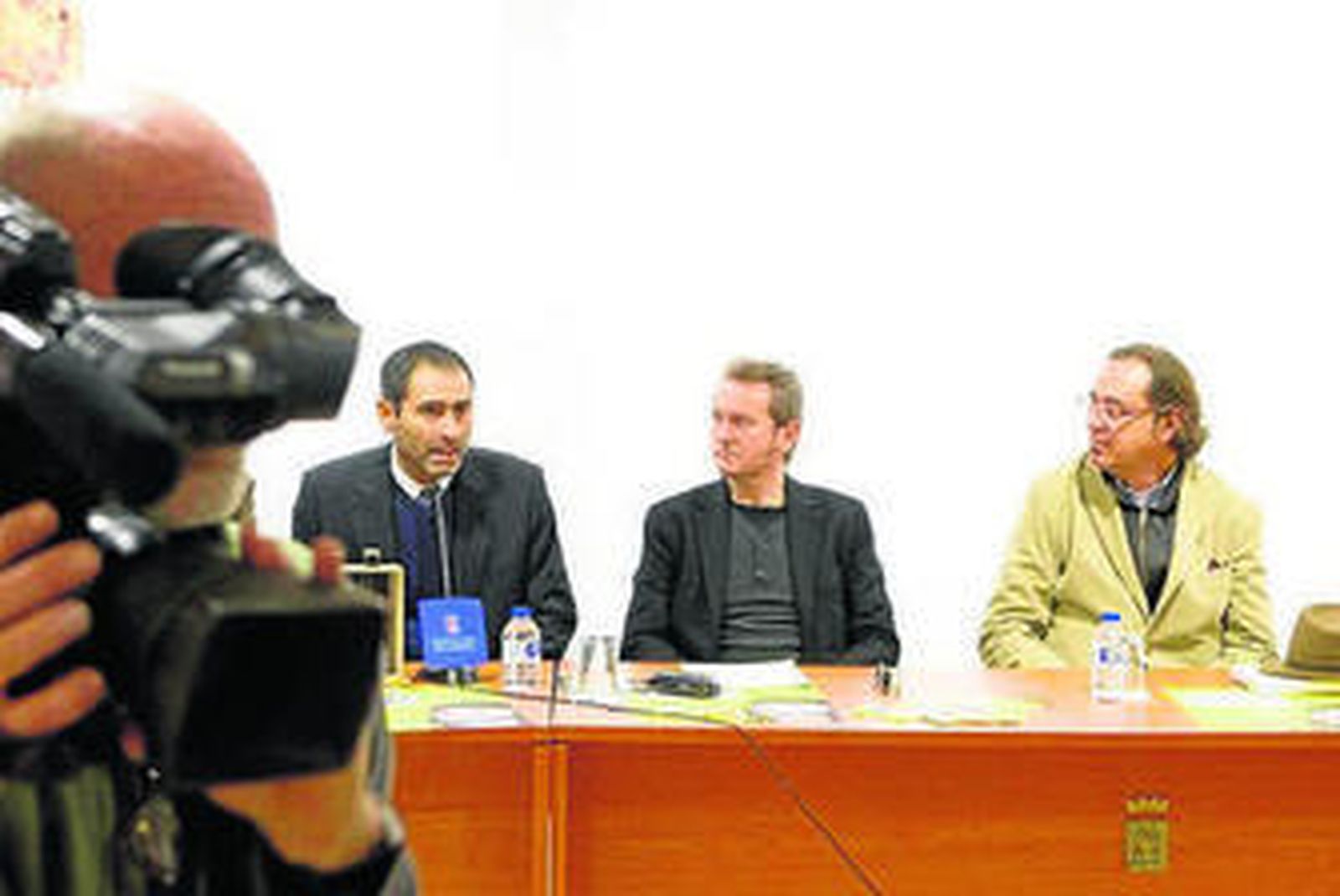 Luis Serrano y Federico Utrera (a la derecha).