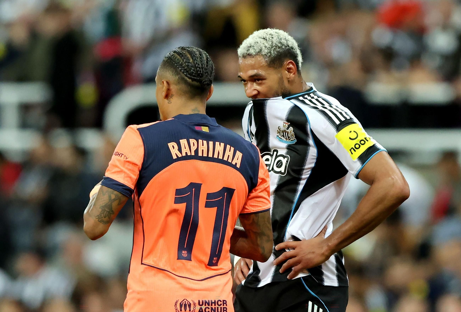 Las fotos del Newcastle - Barcelona