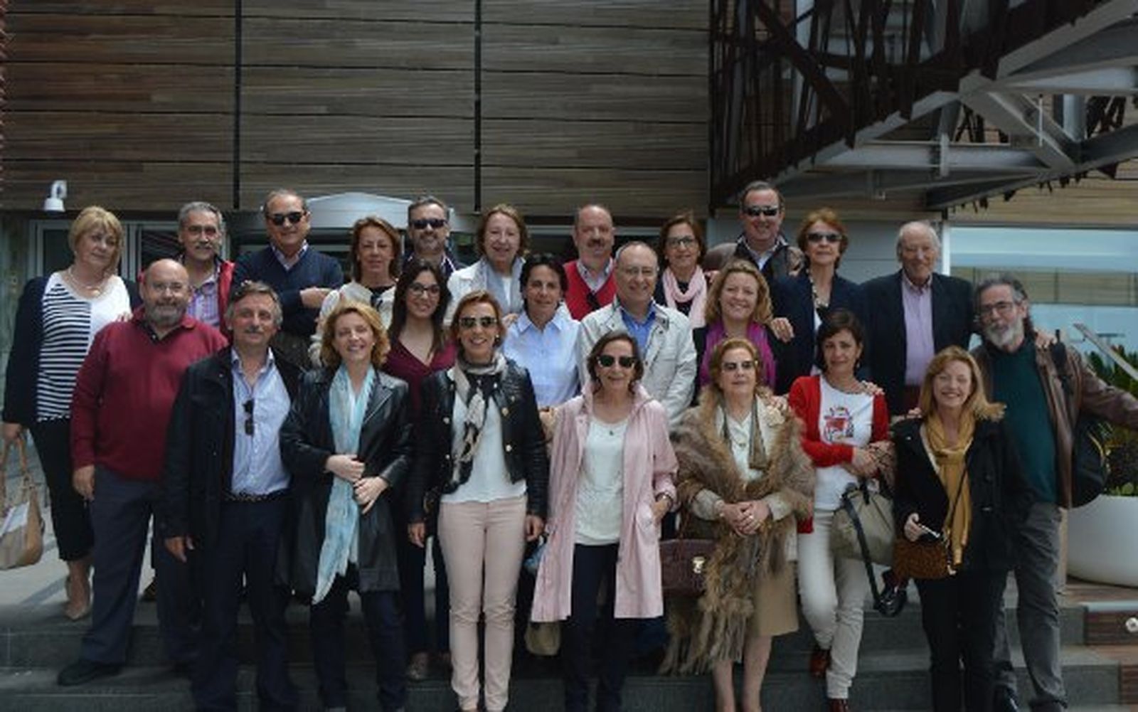 El primer encuentro familiar, en el Hotel Altántico, de los descendientes y familiares de Aurelio Rojas Salido y Elisa Rojas Peinado, que se reunieron en Cádiz muchos de ellos procedentes de Granada, Lisboa, Jaén, Sevilla y Málaga.  Foto: Ignacio Casas de Ciria