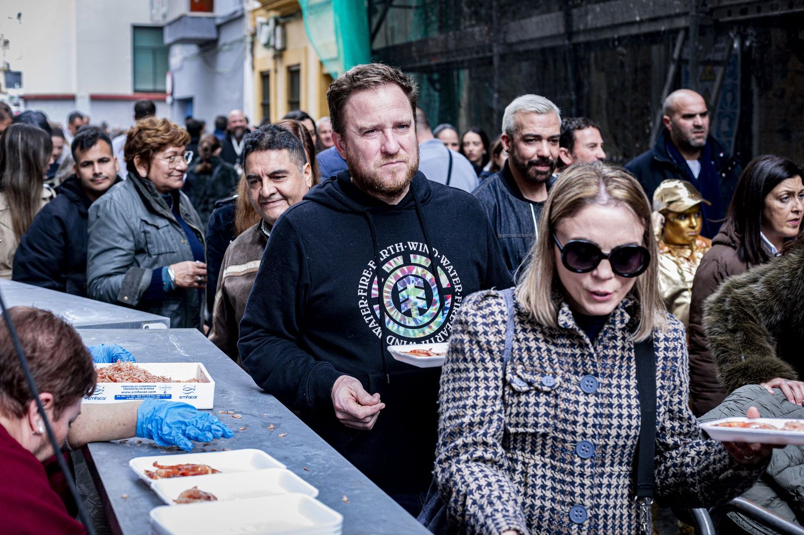 Las imágenes de la erizada popular del Carnaval de Cádiz 2026