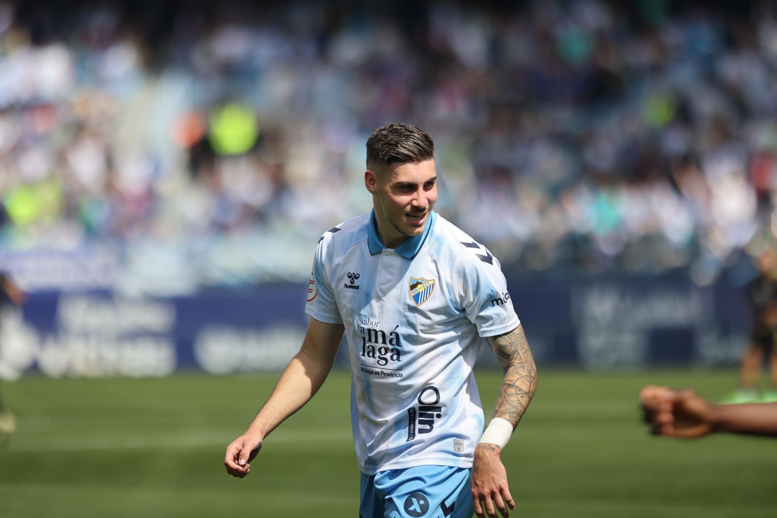 El Málaga CF - Intercity, en fotos